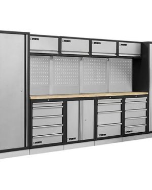 Mobilier modular pentru atelier 3920 x 498 x 2000h mm