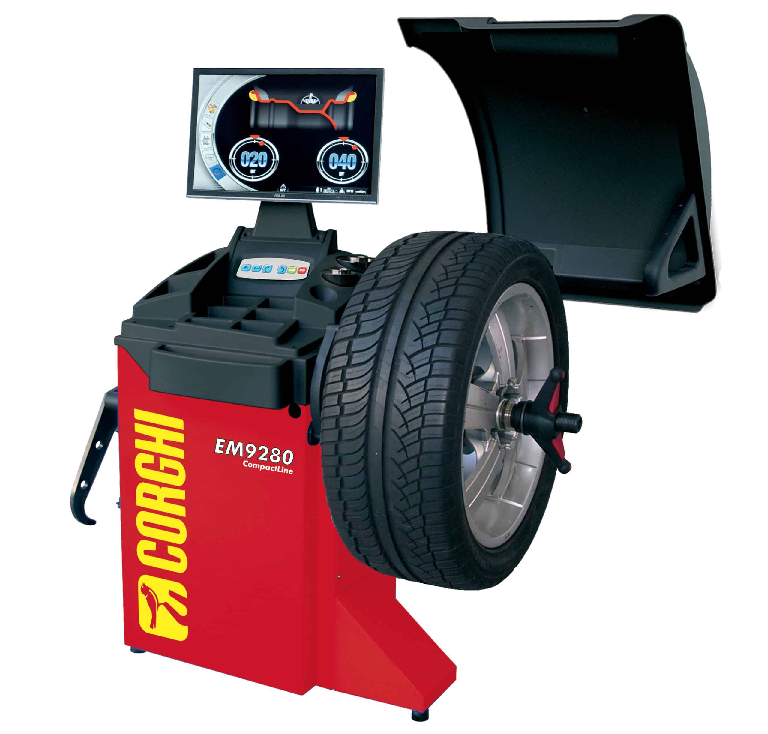 COMPACTLINE MASINA ECHILIBRAT ROTI CU MONITOR – CORGHI